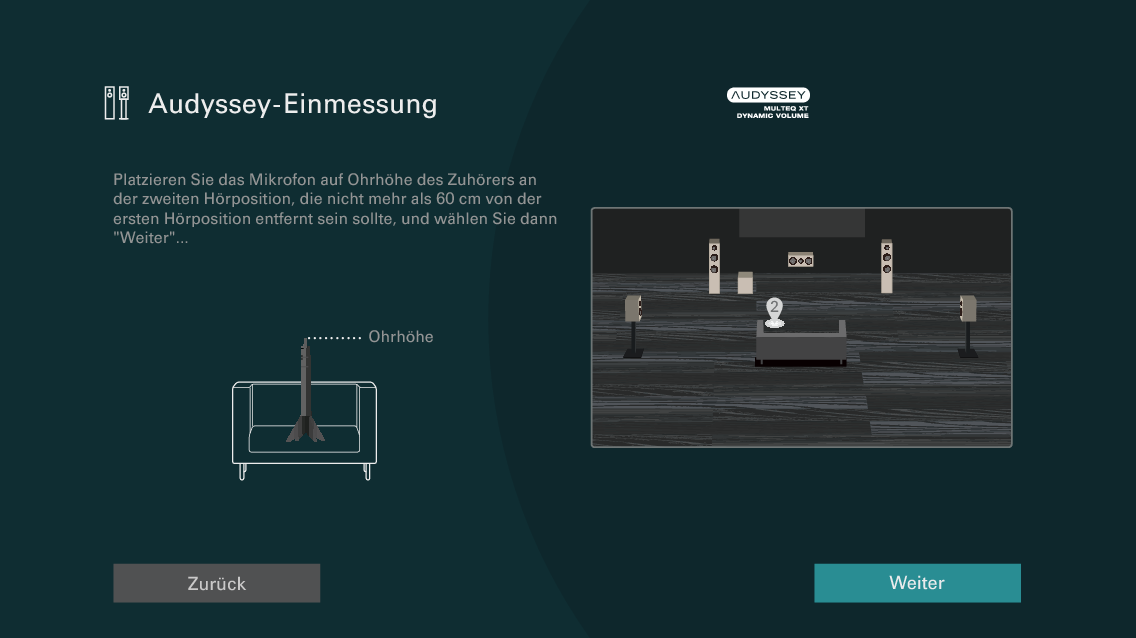 GUI AudysseySetup8 C60N